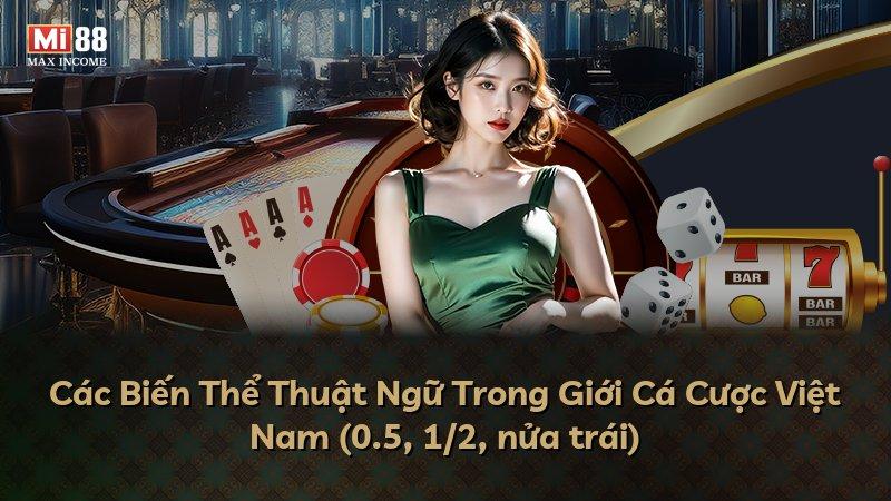 Các Biến Thể Thuật Ngữ Trong Giới Cá Cược Việt Nam (0.5, 1/2, nửa trái)