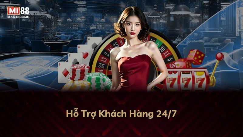 Hỗ Trợ Khách Hàng 24/7