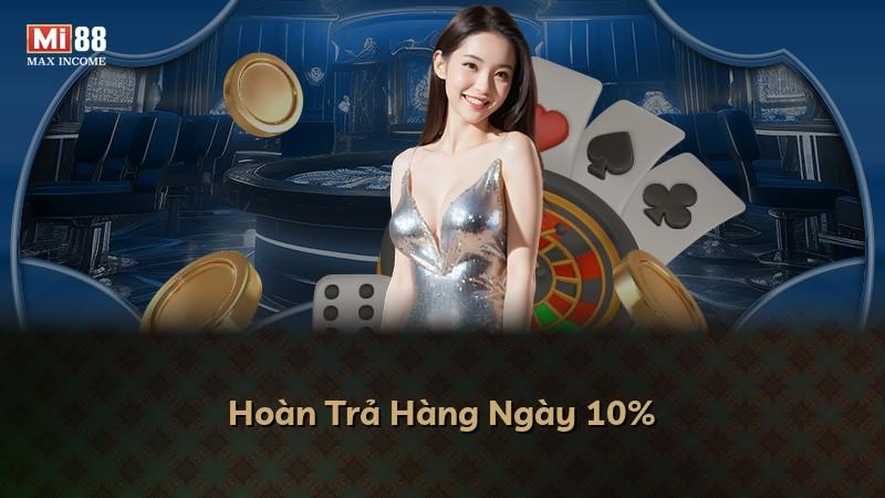 Hoàn Trả Hàng Ngày 10%